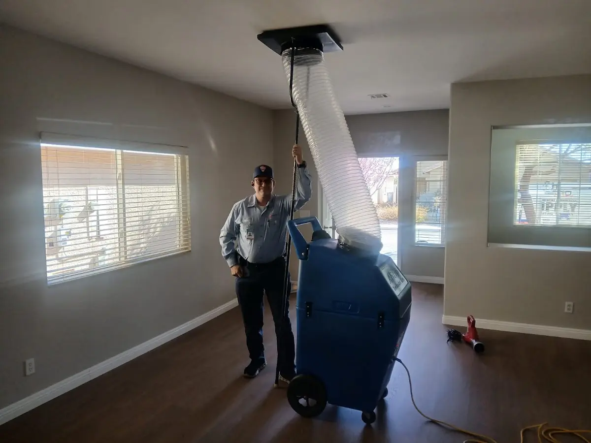 Professional Emergency HVAC Repair work inside a Clarkston home